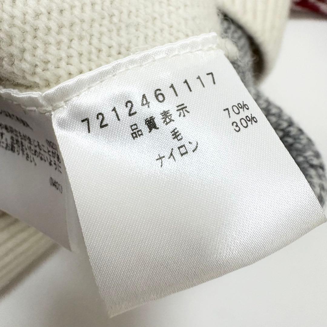 カステルバジャック 総柄　ウール ニット セーター メンズ 50 XL