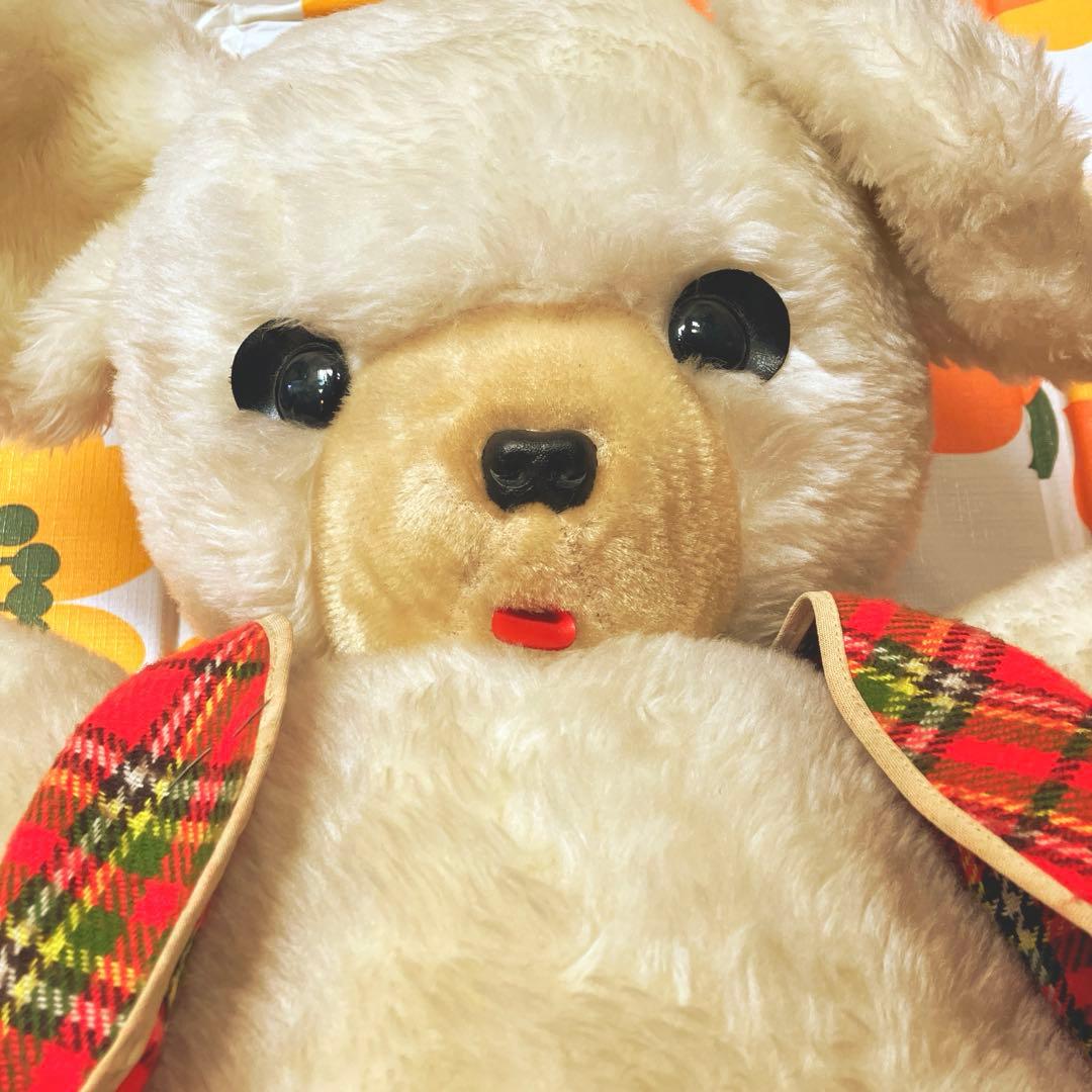 昭和レトロ レトロポップ クマ ぬいぐるみ 大サイズ 当時物 可愛いお顔 熊
