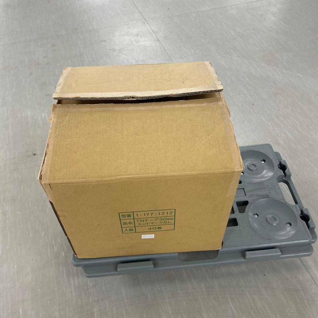 帯掛機用クラフトテープ　30㎜　TN1202 1-177-1212 40巻