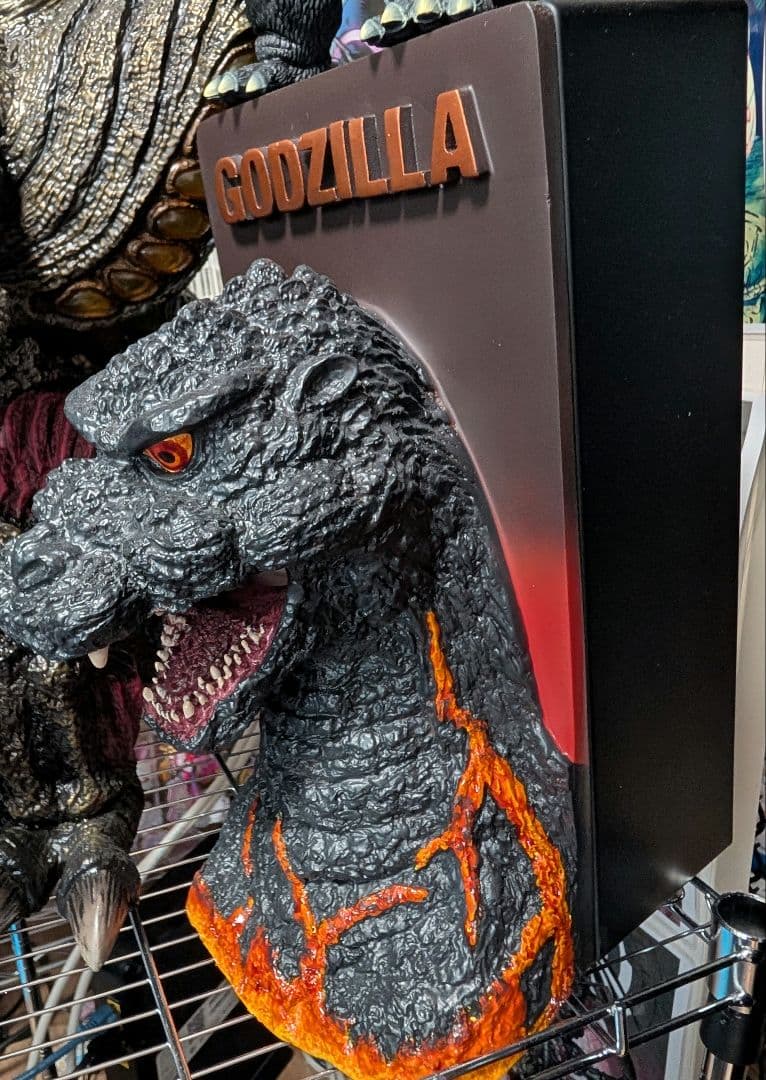 バーニングゴジラ　ティッシュBOXケース