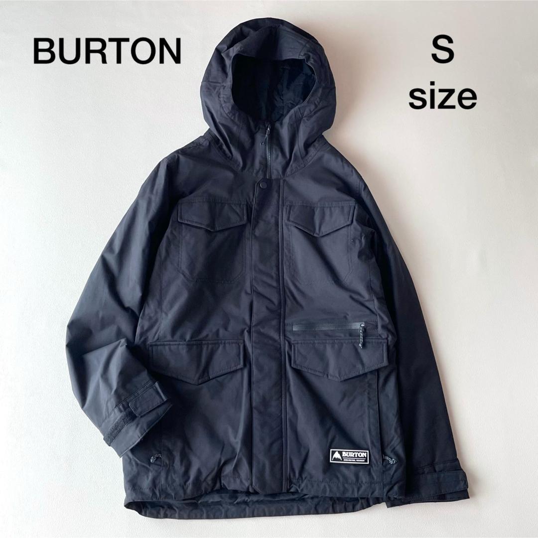 5481【美品】バートン　ジャケット メンズ 中綿入り 無地 黒 サーモライト
