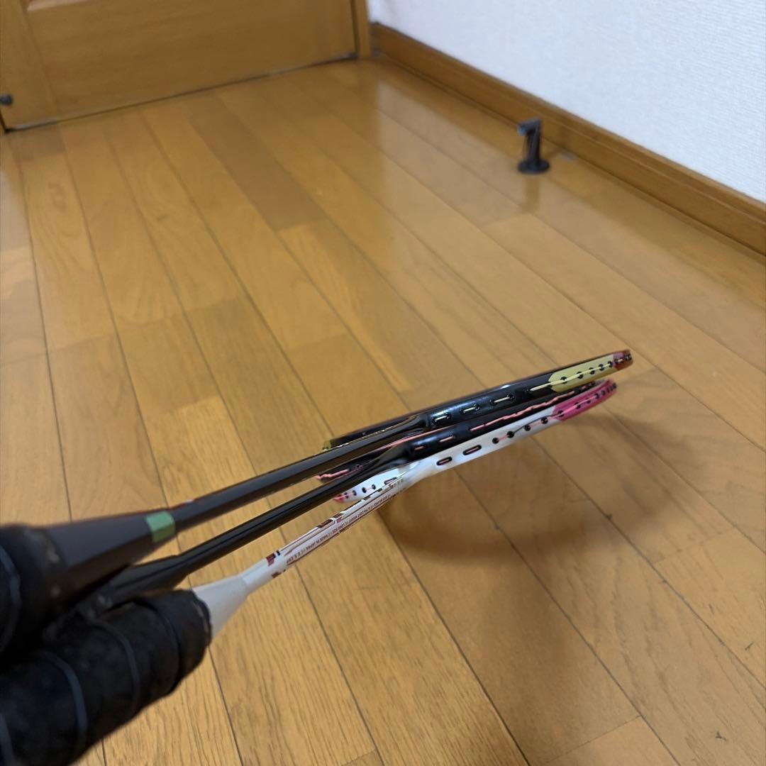 バドミントンラケット 3本セット Carbonex ヨネックス