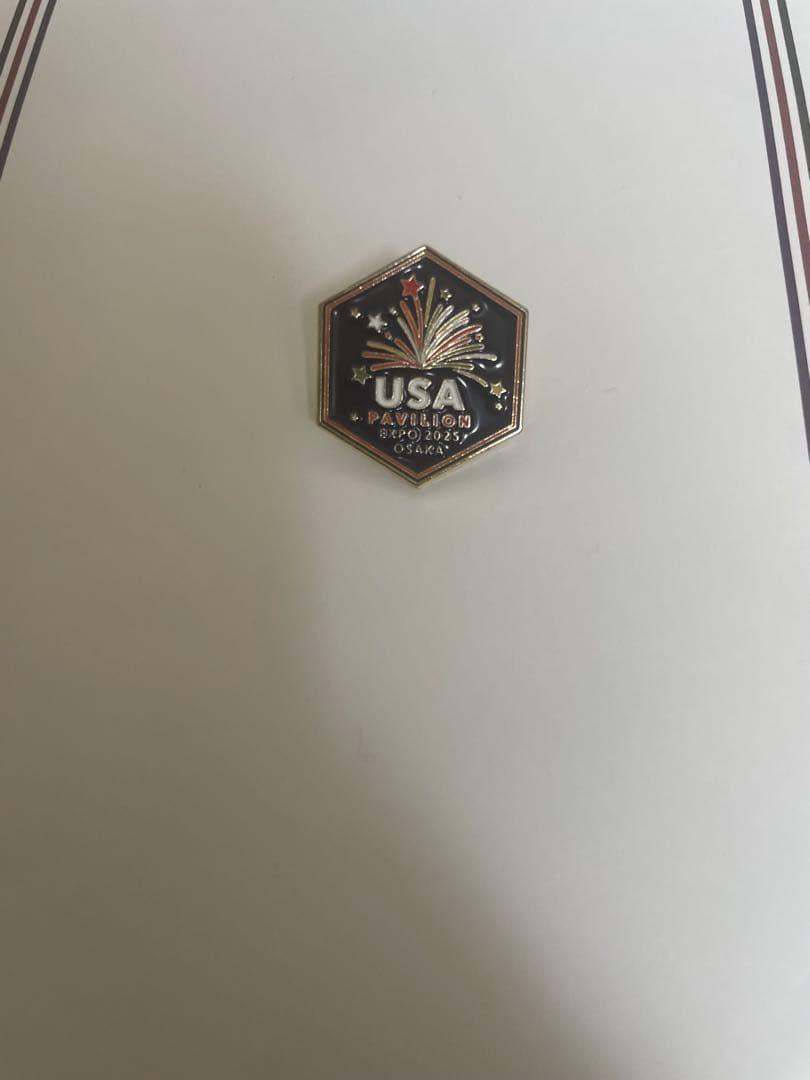 非売品　関西万博　アメリカ館　独立記念日Expo 2025 ピンバッジ