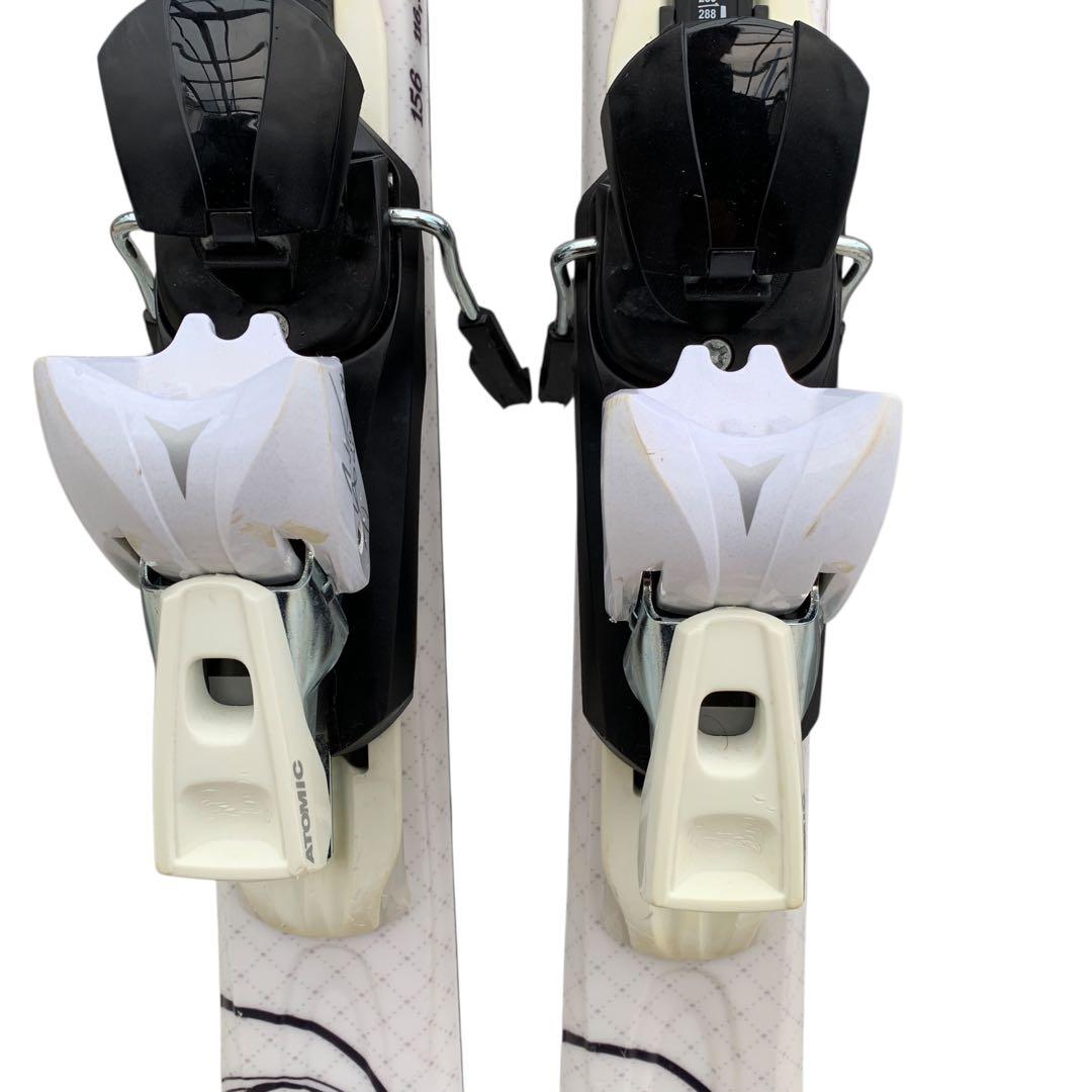 美品‼️ATOMICアトミックCLOUD6 156cmスキー初中級向カービング