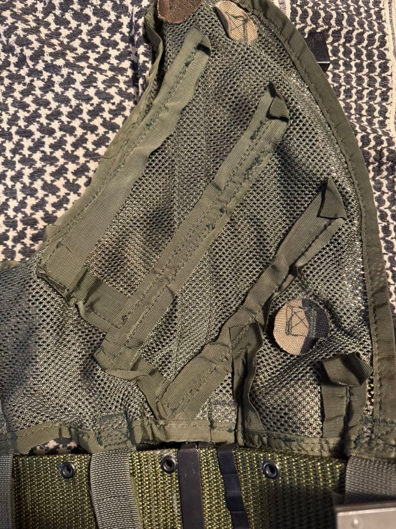 米軍 実物 TLBV タクティカルロードベアリングベスト LC2ベルト付