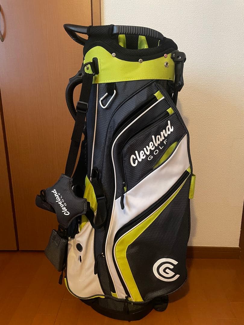 Cleveland Golf キャディバッグ ブラック/グリーン