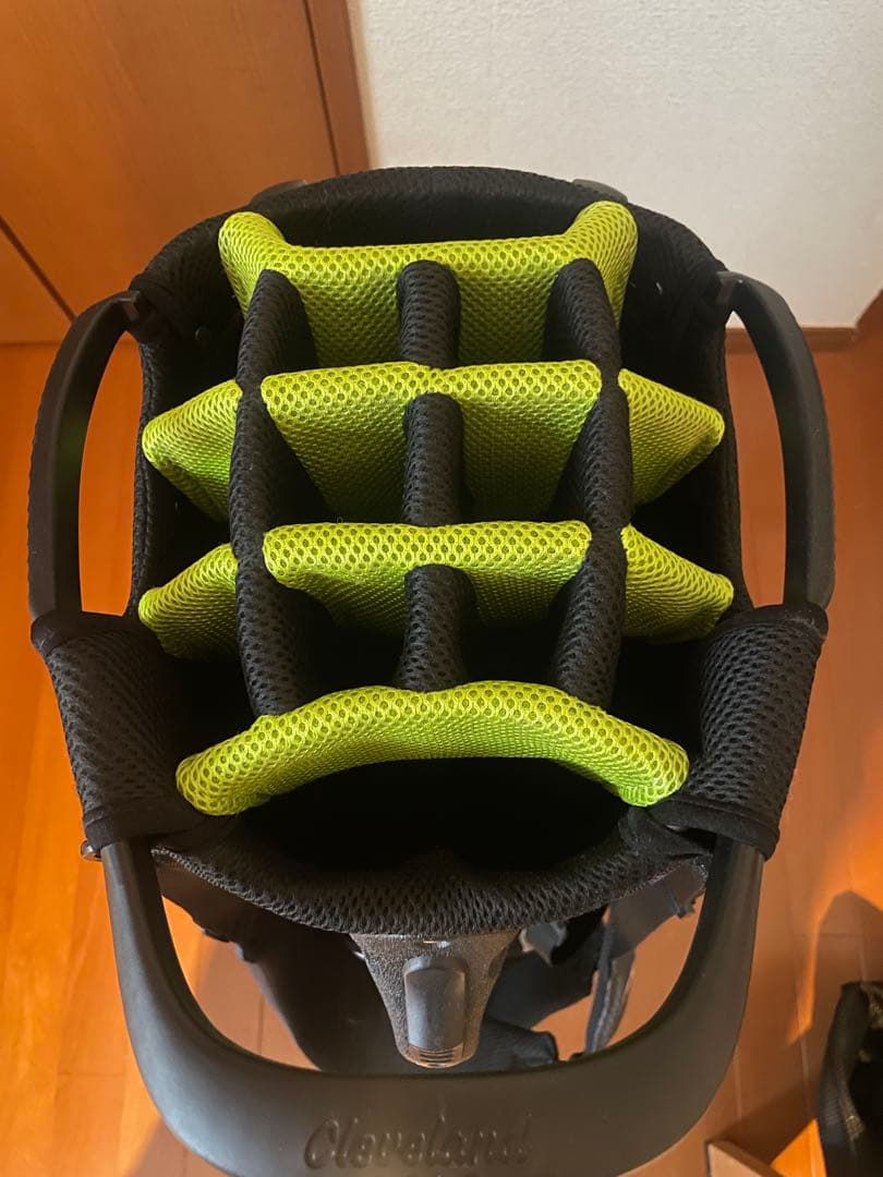 Cleveland Golf キャディバッグ ブラック/グリーン