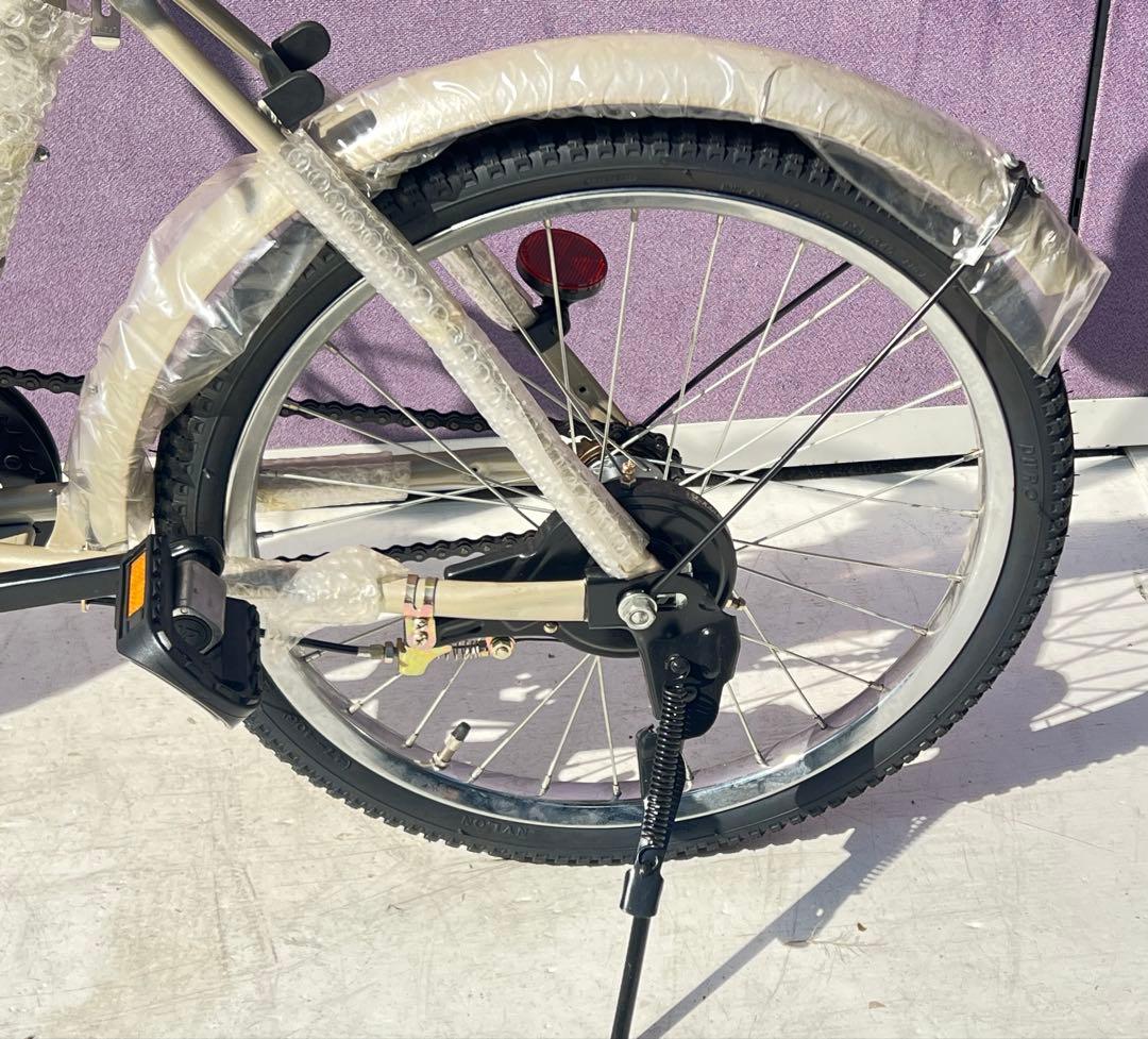 AERO折りたたみ自転車 ホワイト 小径