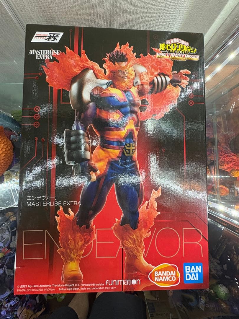 ヒロアカ　オールマイト ホークス　エンデヴァー　MASTERLISE セットD賞