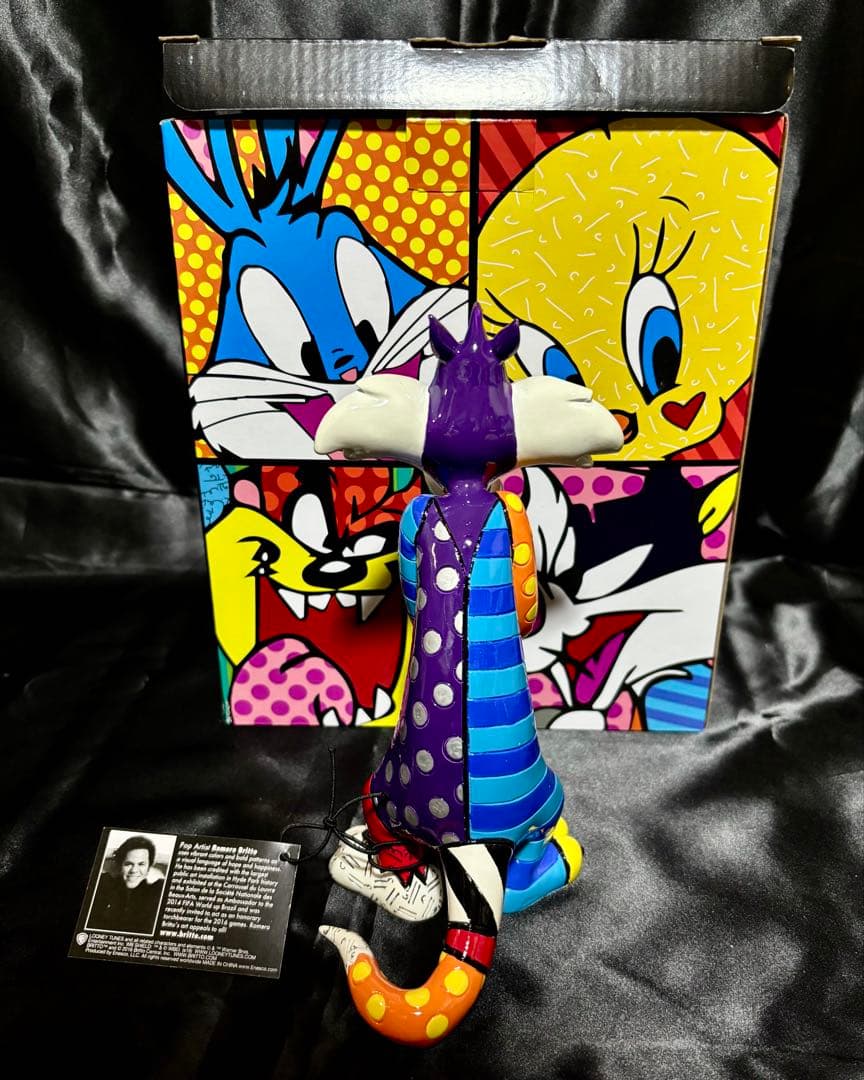 ロメロ　ブリット　ルーニーテューンズ　置物　フィギュア　シルベスター　キャット