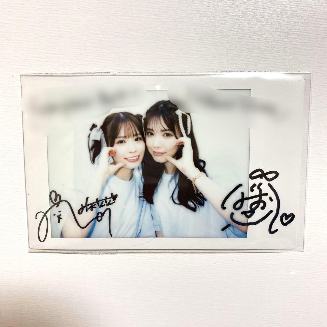 【貴重‼️】石川澪　未歩なな　直筆サイン　チェキ