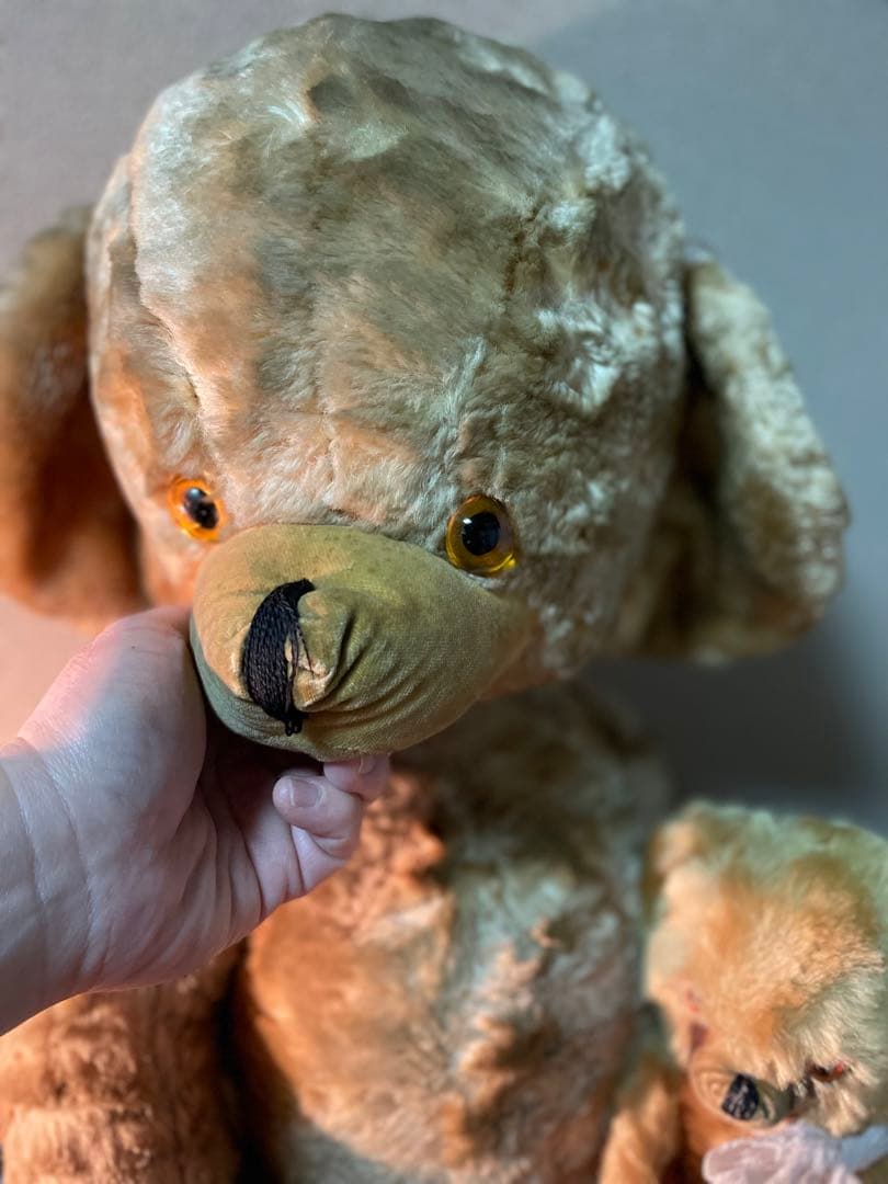 大きなビンテージ チーキー REG チーキーベア テディベア ビンテージ