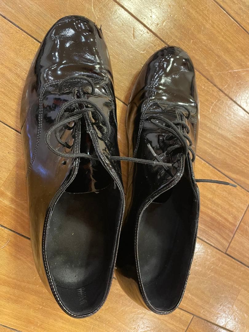 【お値引き中】中古　SupaDance社　社交ダンス用男性用エナメルシューズ