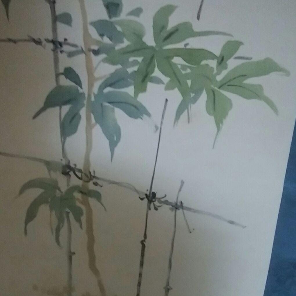 掛軸　佐竹永陵　〔福島県〕