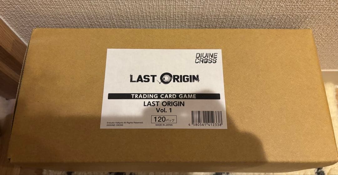 ディバインクロス ラストオリジン vol1 新品未開封　　カートン