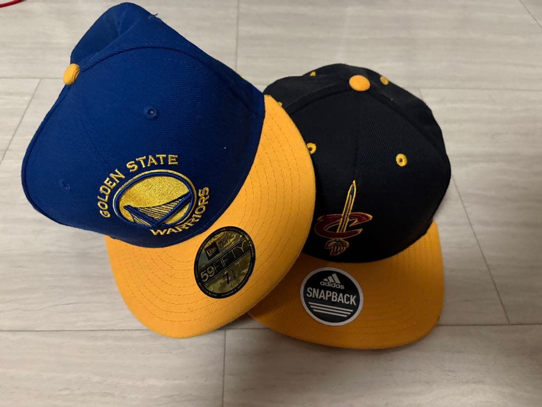 NBA スナップバックキャップ 2点セット