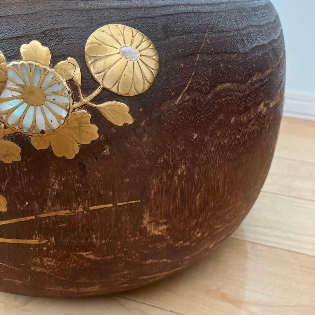 火鉢　アンティーク　茶道