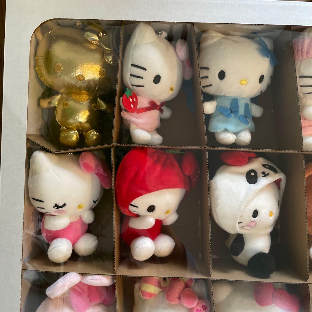 アベイル　キティ21個　マスコットチャーム　50周年　ゴールド