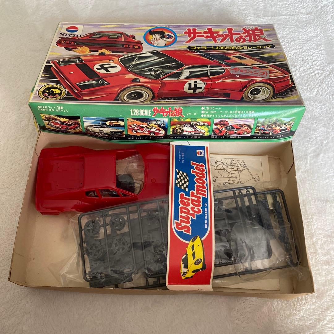 サーキットの狼　1/28スケール　フェラーリ365BBGr5レーシング