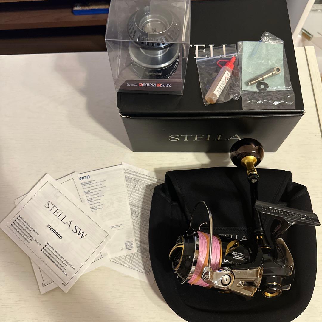 終了間近 19ステラ8000HG オーシャンマークスプール新品