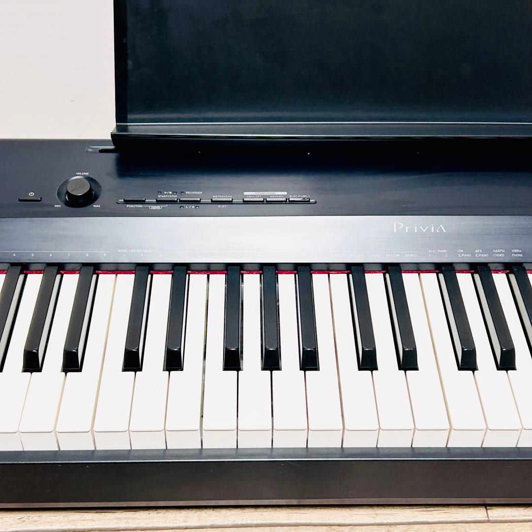 CASIO 88鍵盤 電子ピアノ Privia PX-160BK（良品）