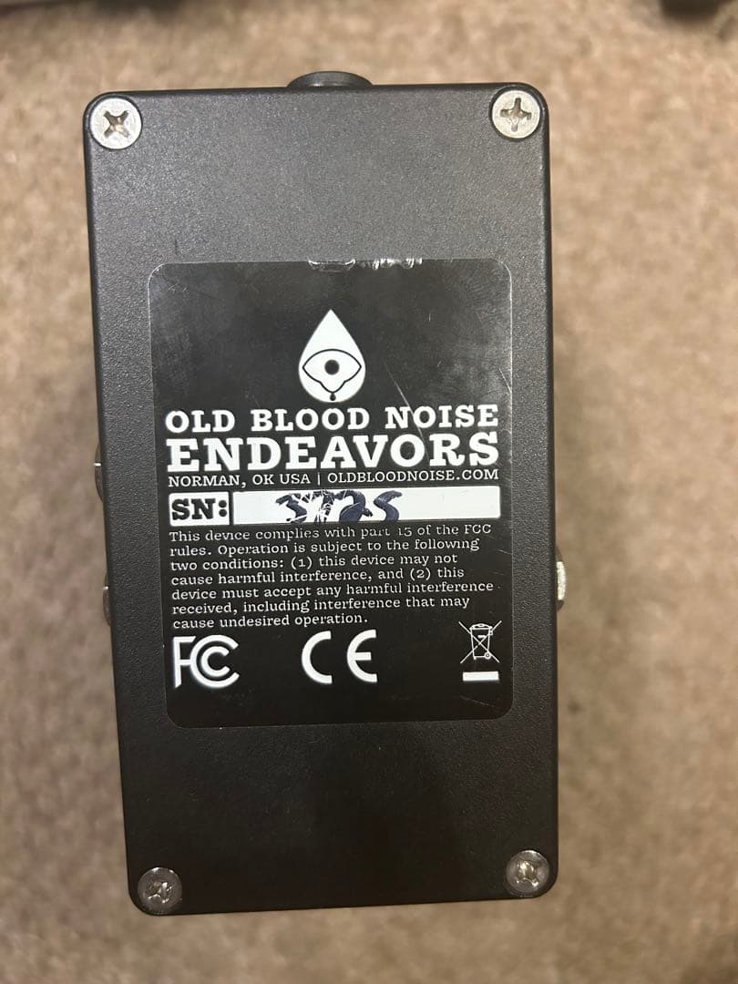 【廃盤】OLD BLOOD NOISE ENDEAVORS DARK STAR
