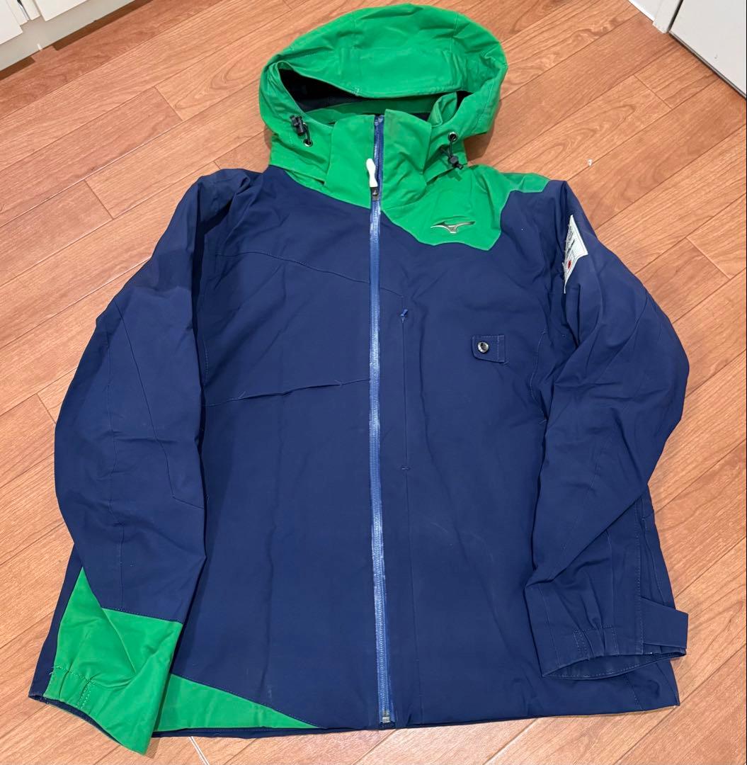 ミズノ MIZUNO スキーウェア 上下セット デモモデル 中古　上M 下L