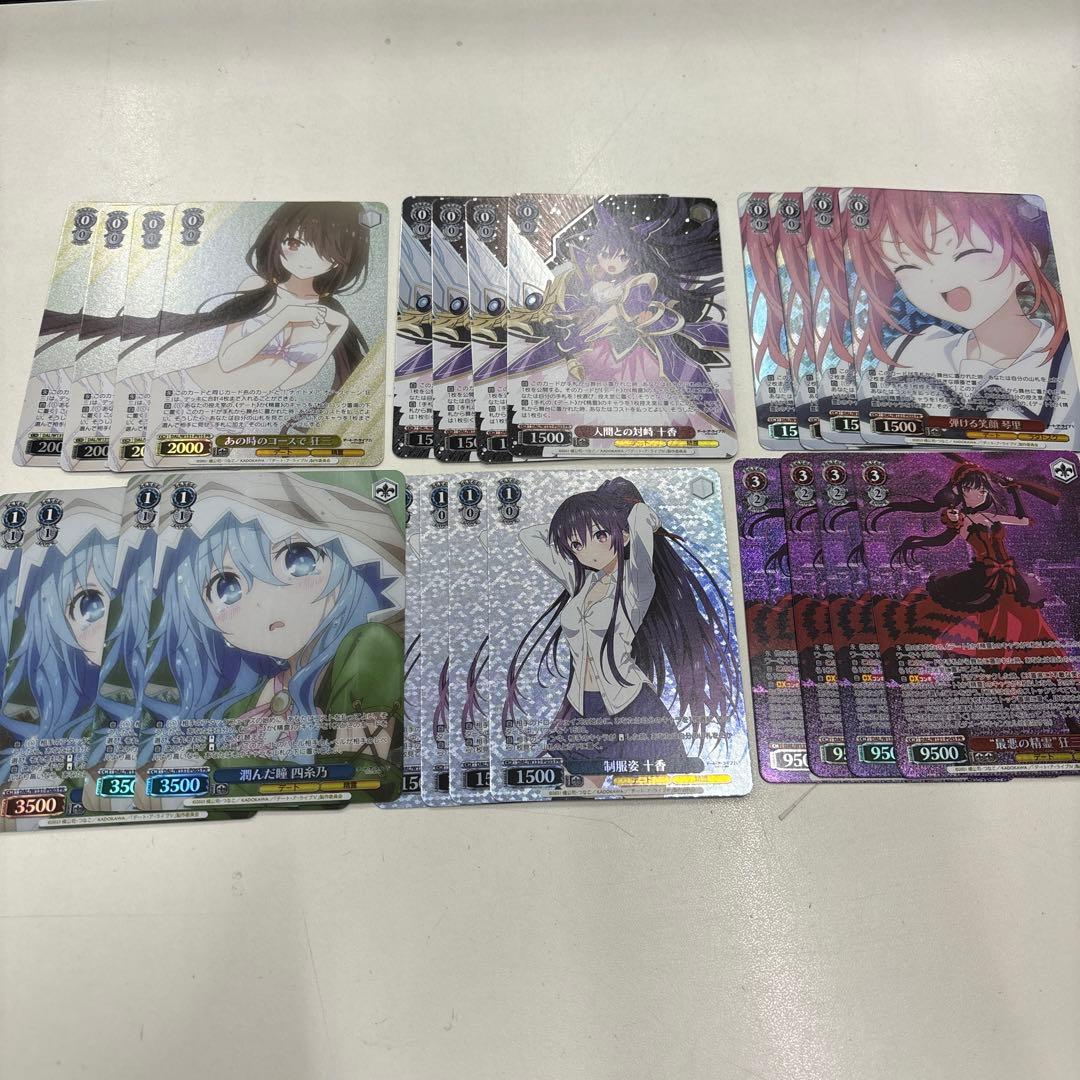 ヴァイス　デート・ア・ライブ　3BOXキャンペーンプロモ　全種各4枚セット