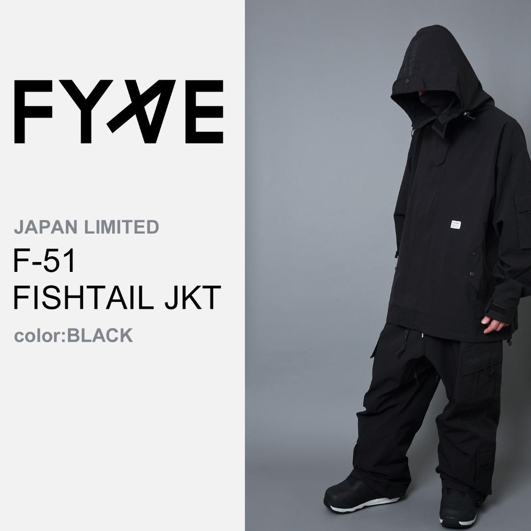 FYVE 日本限定 スノーボードウェア ジャケット ブラック Lサイズ f200