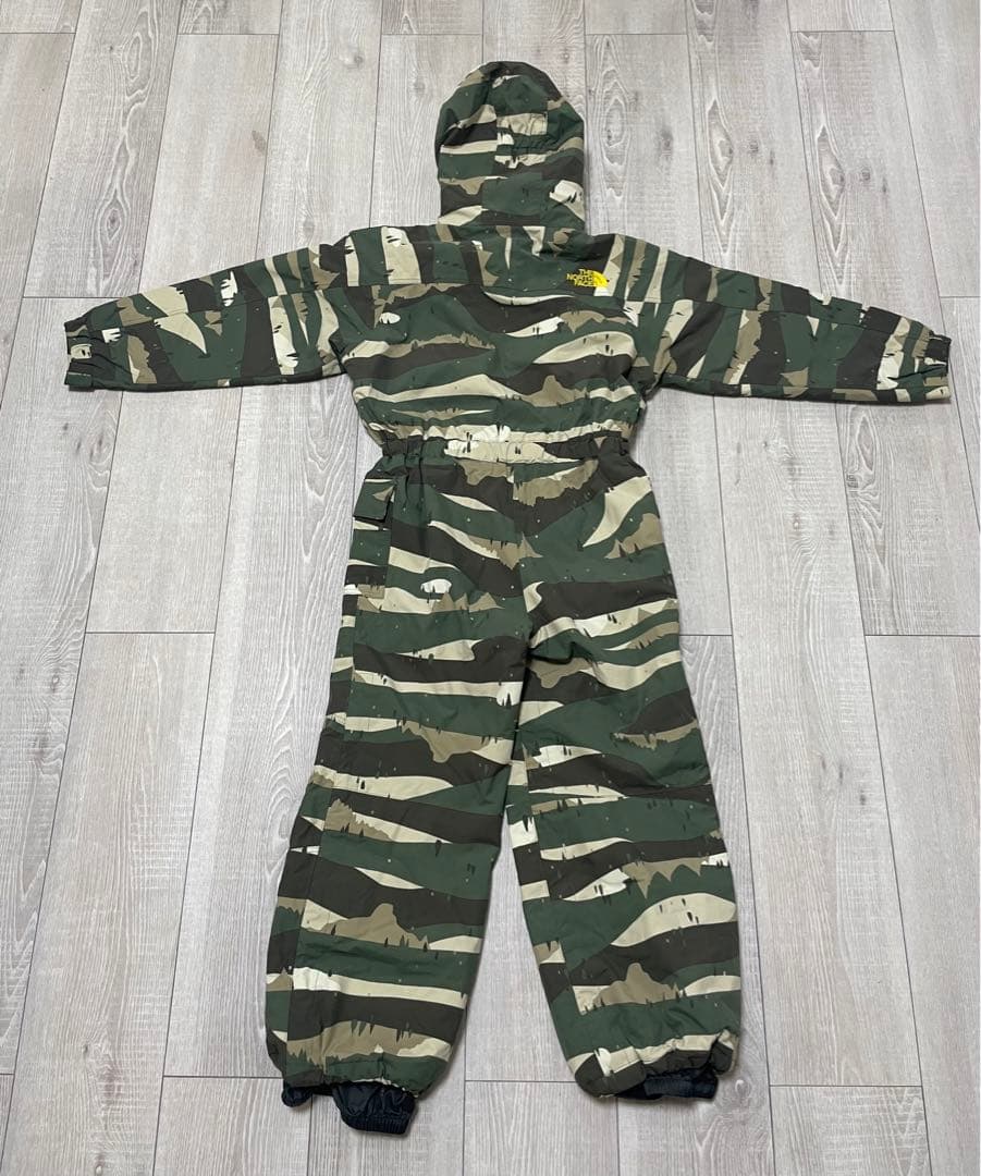 【美品】ノースフェイス　スノーウェア　120 キッズ　スノボ　つなぎ　男女