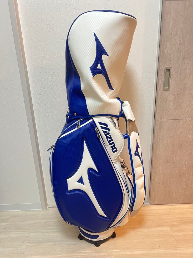 ミズノ　キャディーバック　ツアー　美品