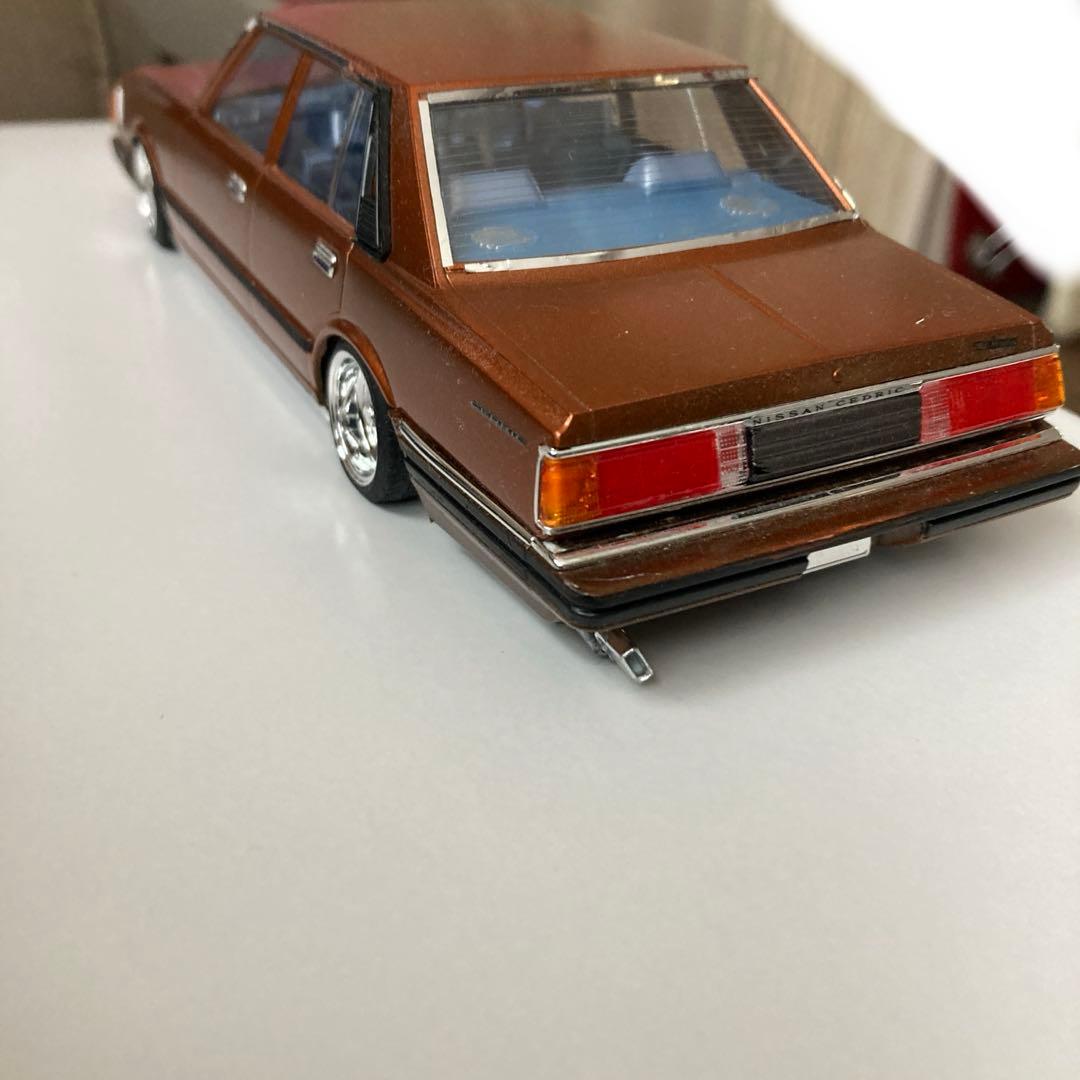 ニッサンセドリックプラモデル　　素人製作品