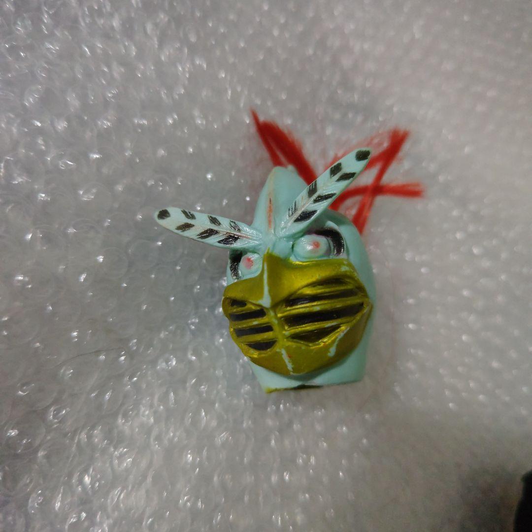 変身忍者嵐　パチ　ソフビ　面取れ　26cm　現状品