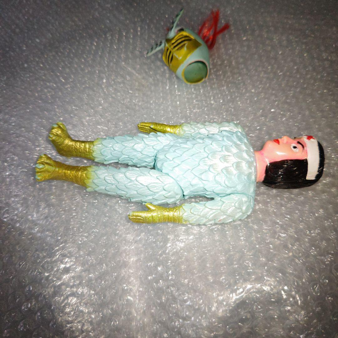 変身忍者嵐　パチ　ソフビ　面取れ　26cm　現状品