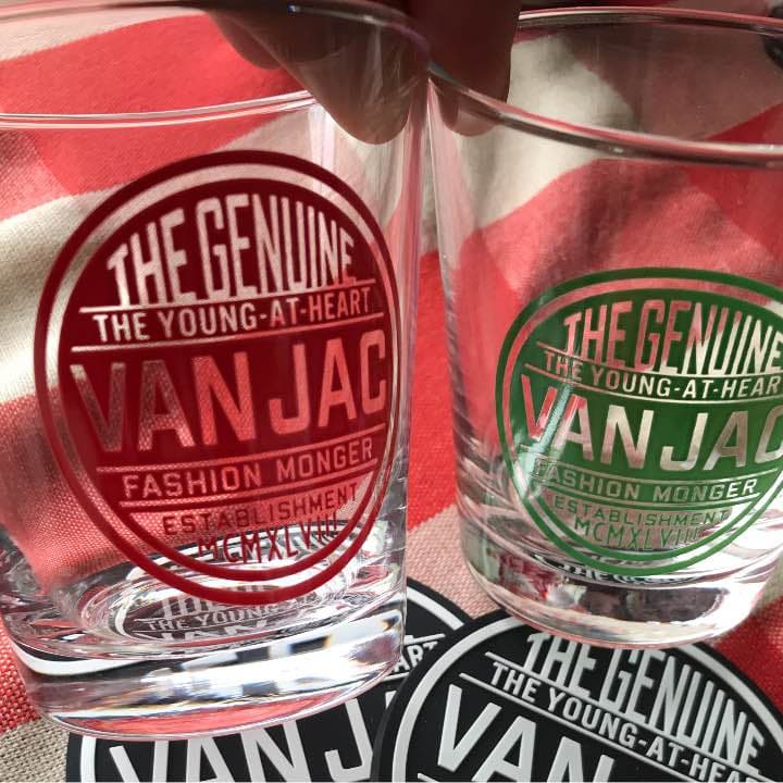 VAN JACKET ガラスタンブラー2個セット