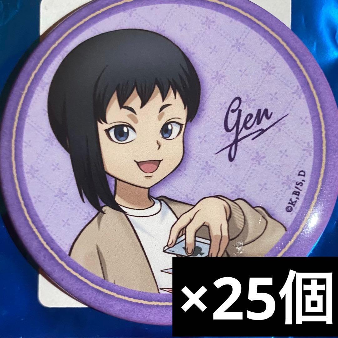 dr.stone ロフト 缶バッジ 幼少期 25個 あさぎりゲン