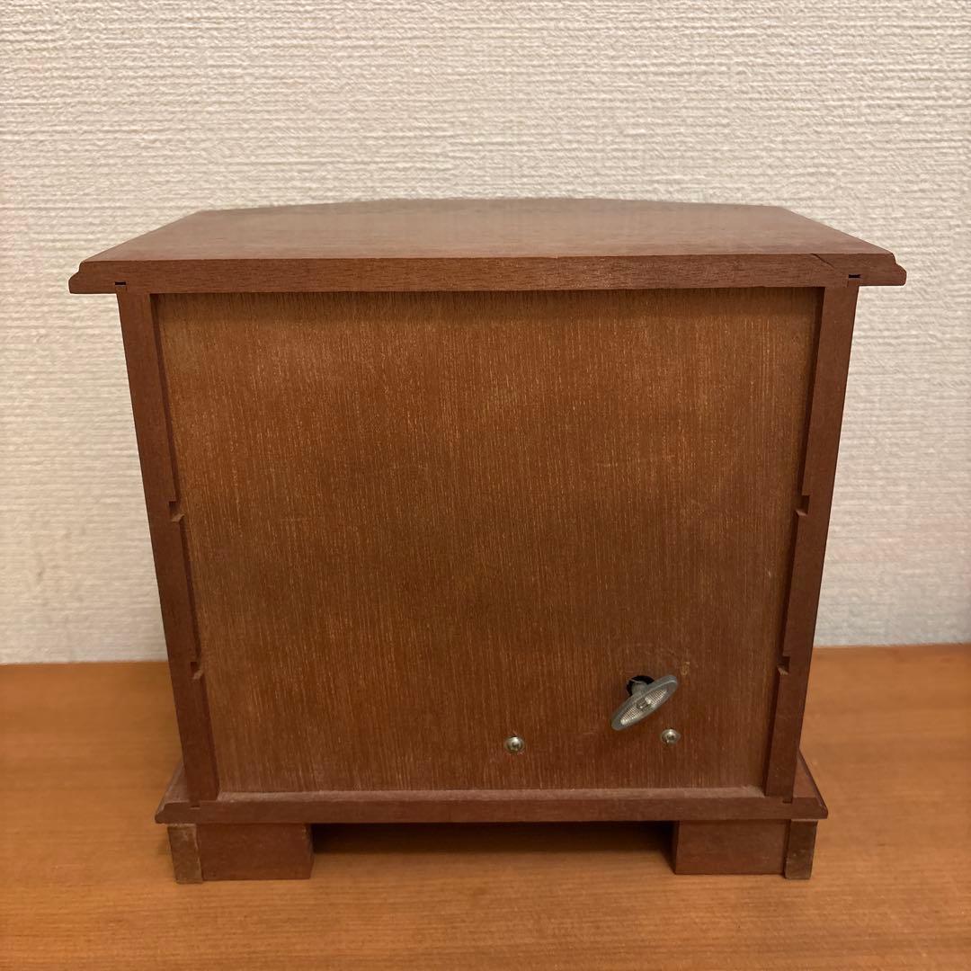 木製アクセサリーケース　小物棚　アンティーク