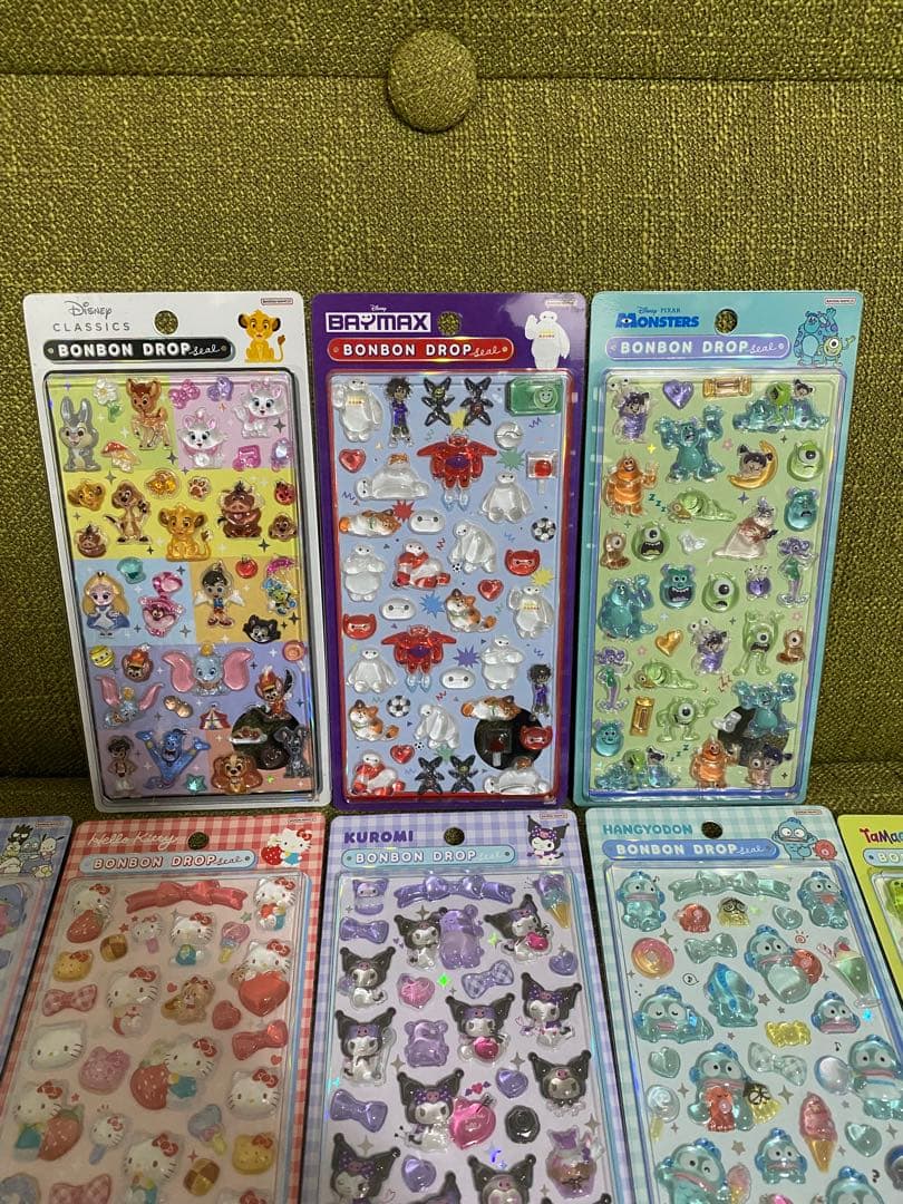 正規品 サンリオ＆たまごっちボンボンドロップミニ シール 5枚セット