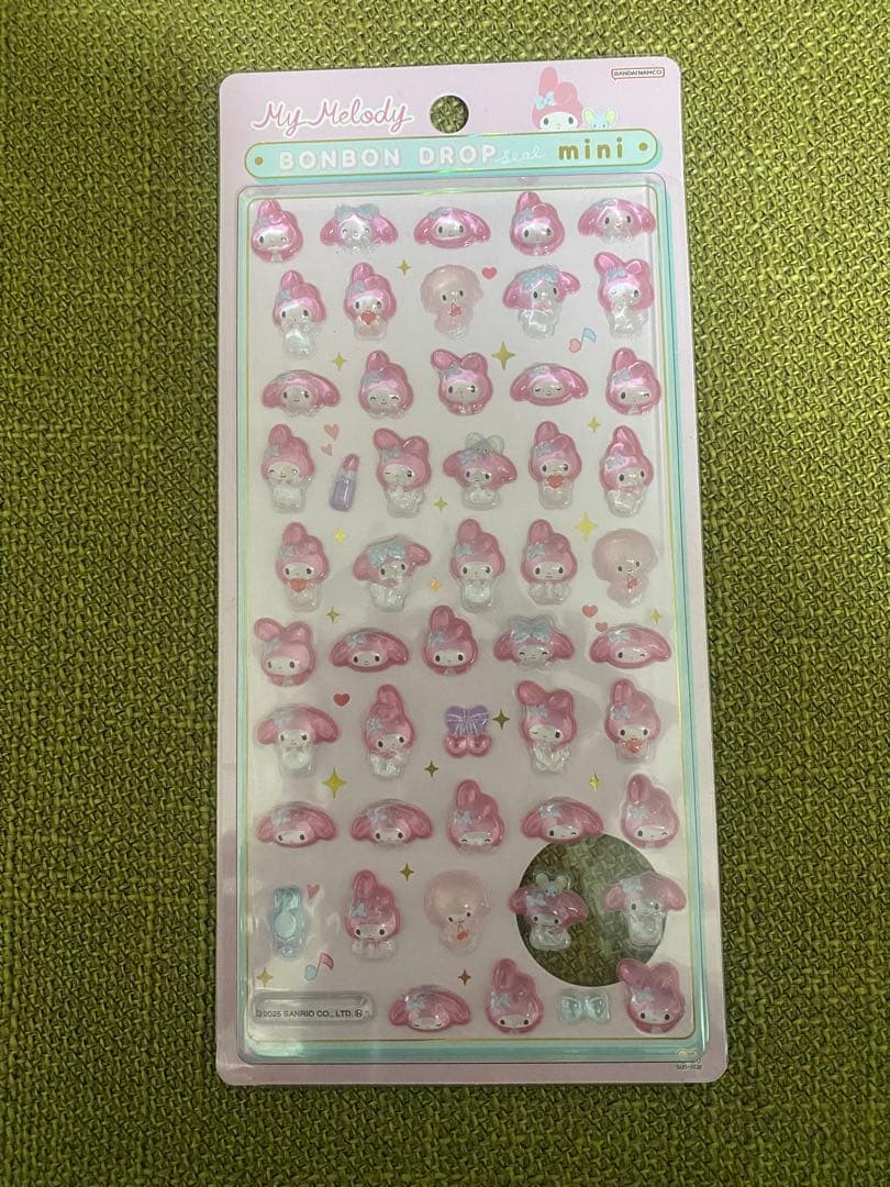 正規品 サンリオ＆たまごっちボンボンドロップミニ シール 5枚セット