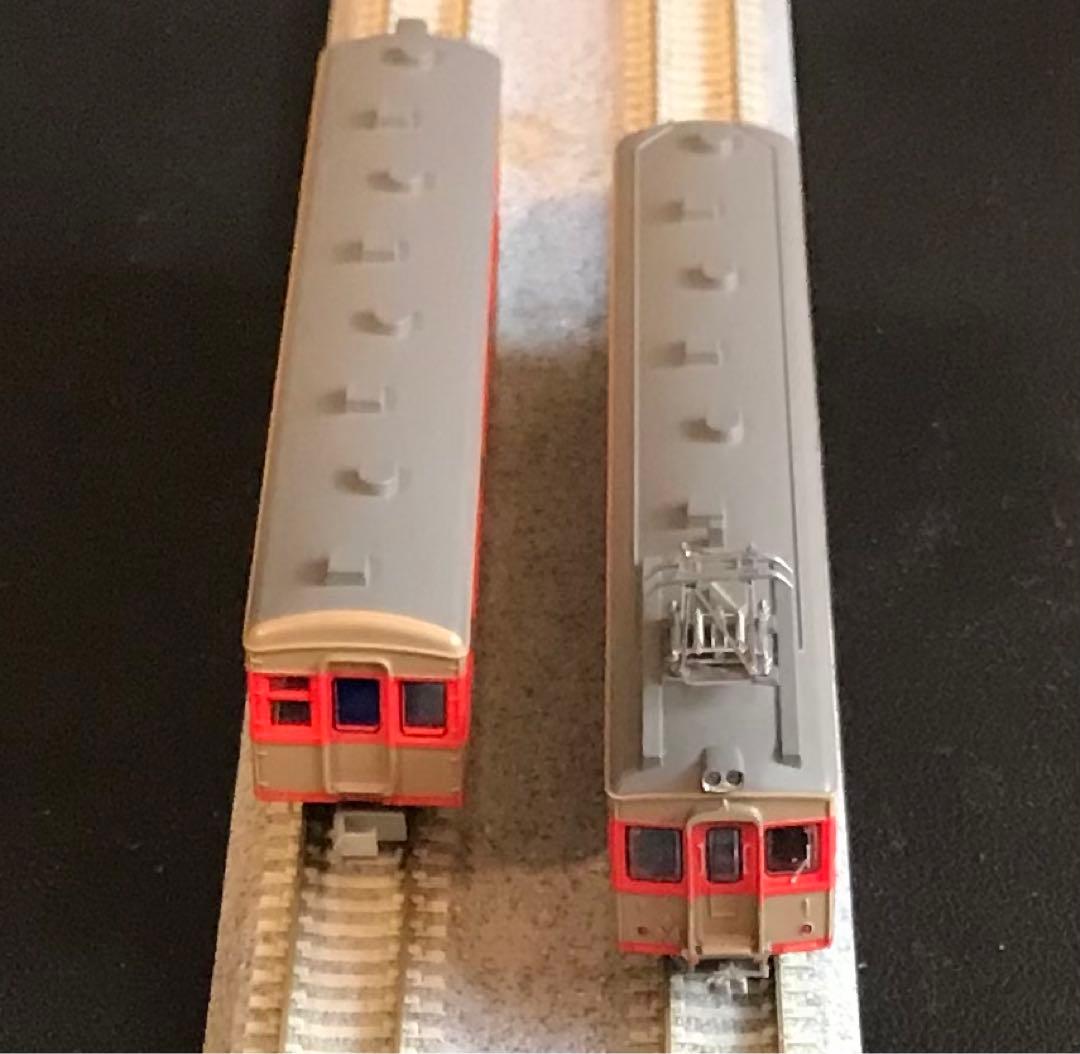 ■ 鉄コレ東武7820形ツートン2両セットN化動力付き