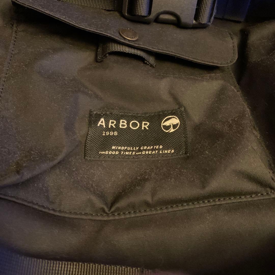 ARBOR（アーバー）　Up-Cargo Pack 黒　リュック　パック