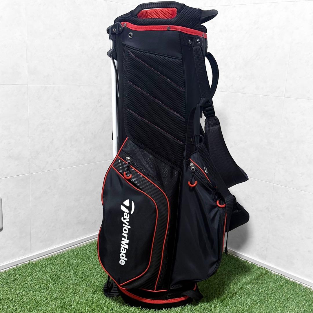TaylorMade キャディバッグ ブラック/レッド