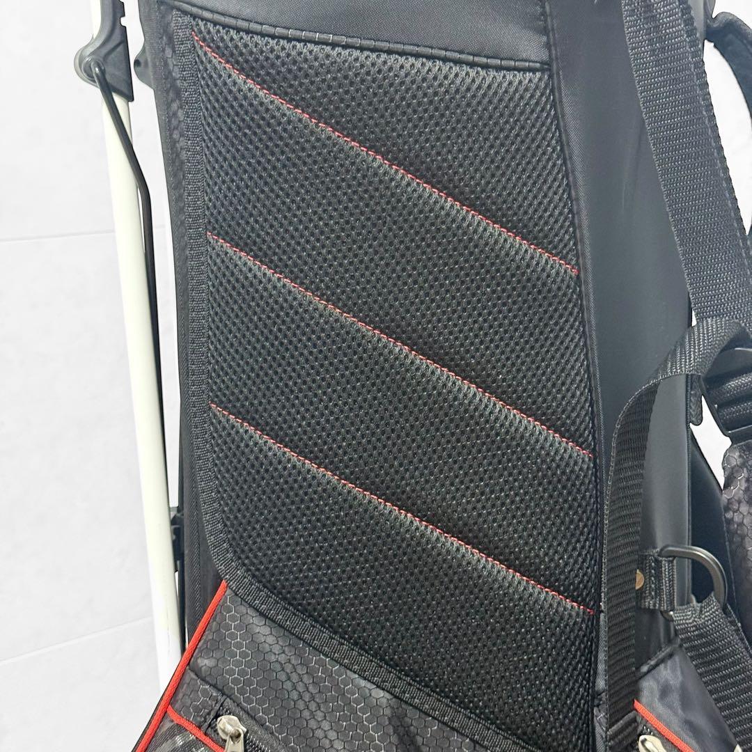 TaylorMade キャディバッグ ブラック/レッド