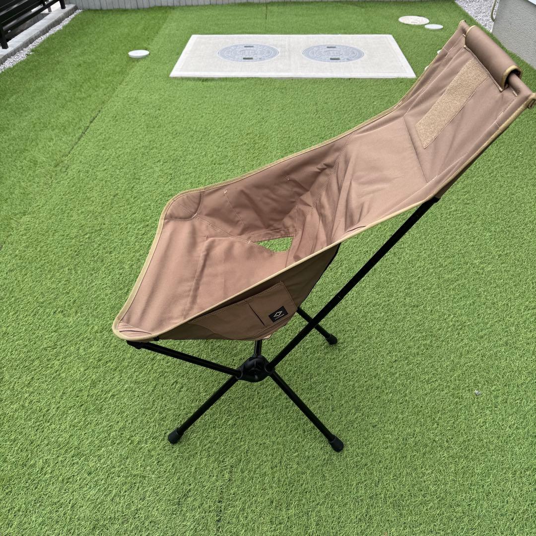 美品　ヘリノックス TAC. サンセットチェア コヨーテタン