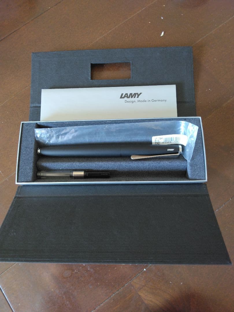 LAMY 万年筆 ステュディオマットブラック M