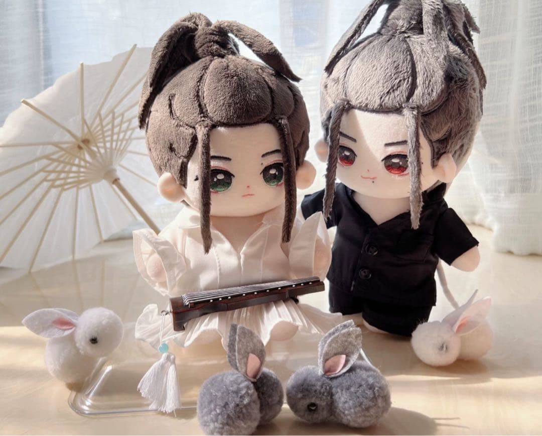 博君一肖 ぬいぐるみ bjyx 王一博 肖战 时尚芭莎20cm 新品