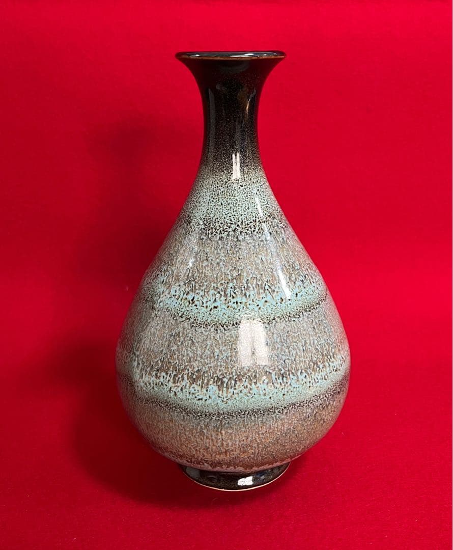 中国美術 古玩 中國磁州窑製花瓶 花器 花入