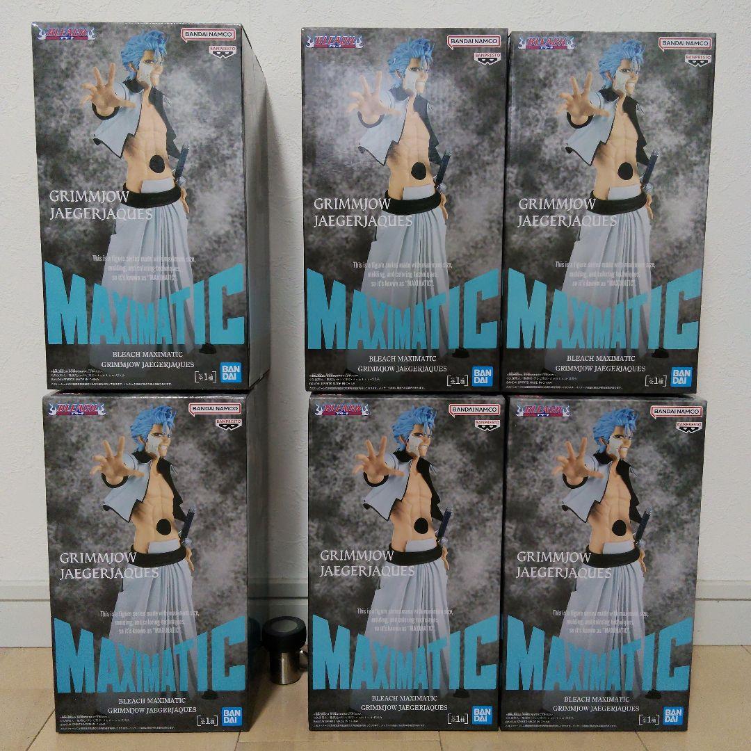 【計6個】BLEACHブリーチ グリムジョー フィギュア MAXIMATIC