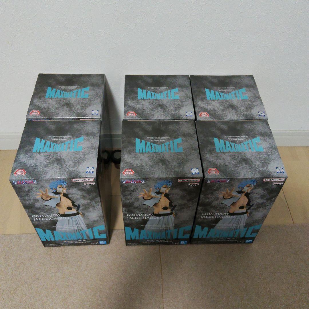 【計6個】BLEACHブリーチ グリムジョー フィギュア MAXIMATIC