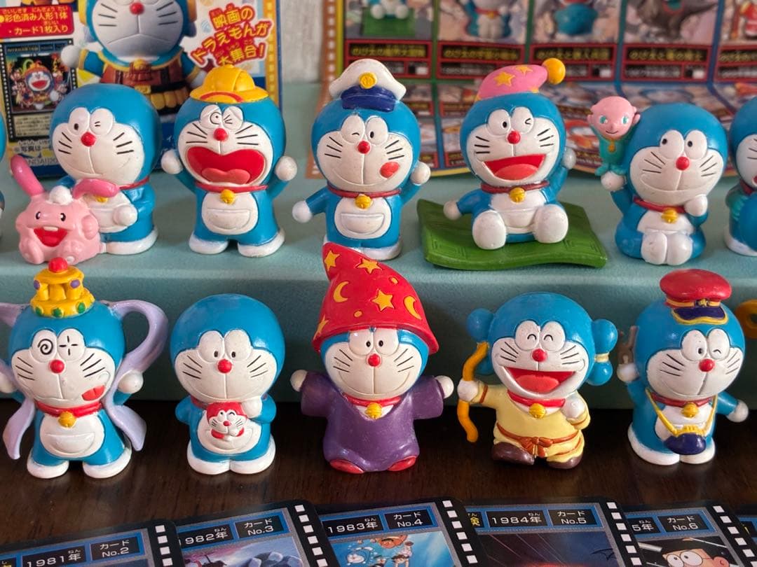 ドラえもんがいっぱい　コレクション　全22種 フィギュア　カード　映画レア箱無し